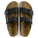 BIRKENSTOCK Arizona Birko-Flor Black Regular Fit - top view
