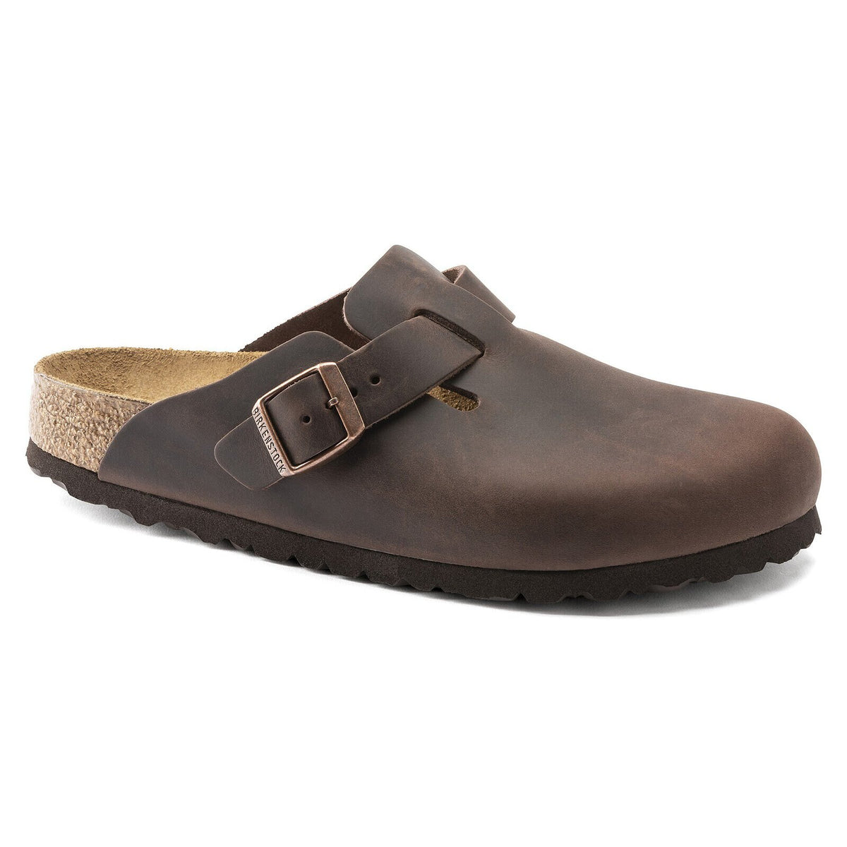 BIRKENSTOCK Boston Habana oiled leather clogs – main