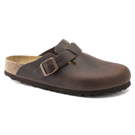 BIRKENSTOCK Boston Habana oiled leather clogs – main