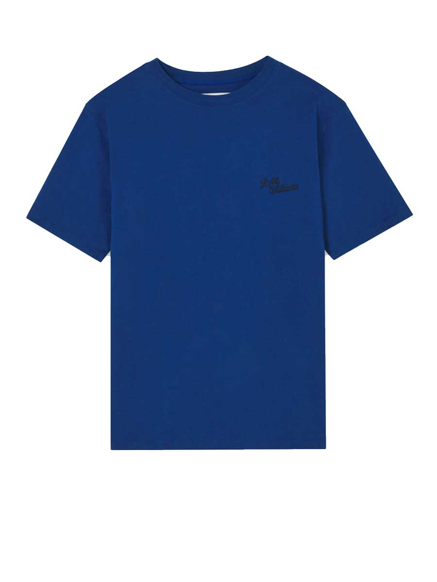 RM WILLIAMS Byron T-Shirt - Men's Crew Neck - Blue