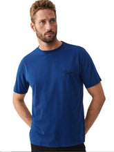 Load image into Gallery viewer, RM WILLIAMS Byron T-Shirt - Men&#39;s Crew Neck - Blue
