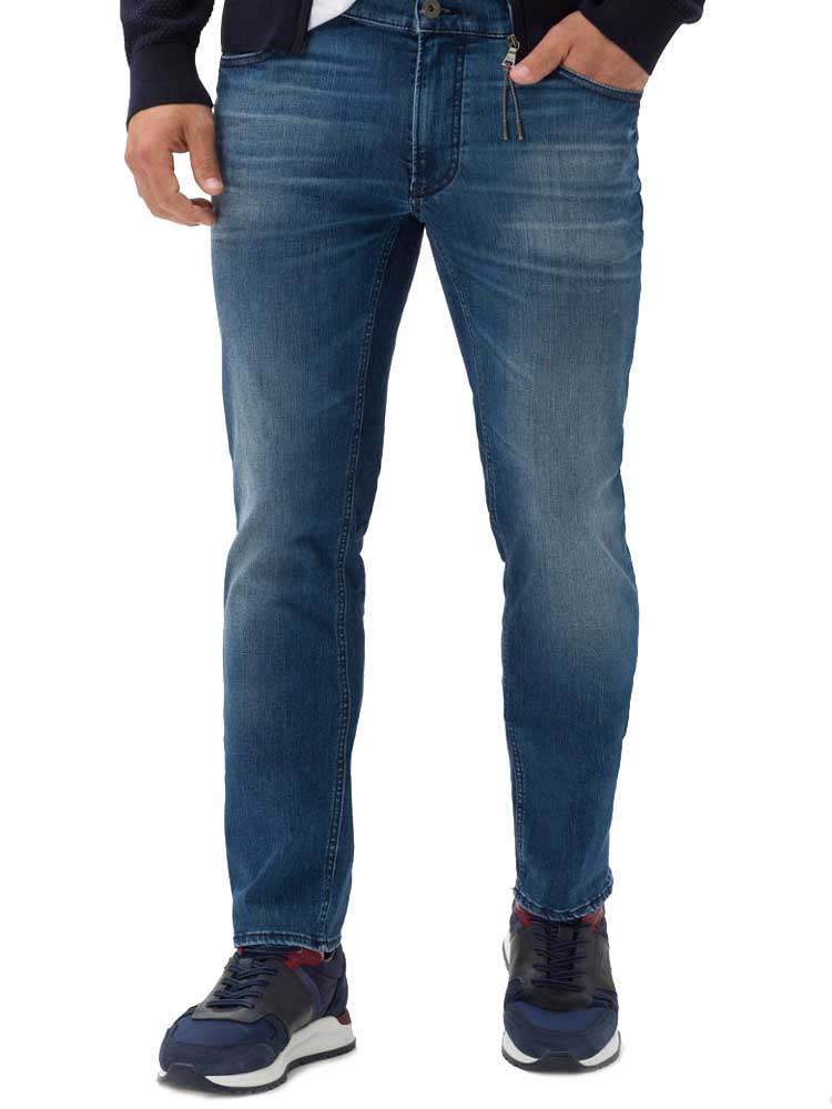 50% OFF BRAX Chuck Hi-Flex Denim Jeans - Mens - Vintage Blue - Size: 44 Long