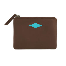 Load image into Gallery viewer, PAMPEANO - Cambio Pouch Purse - Brown Leather
