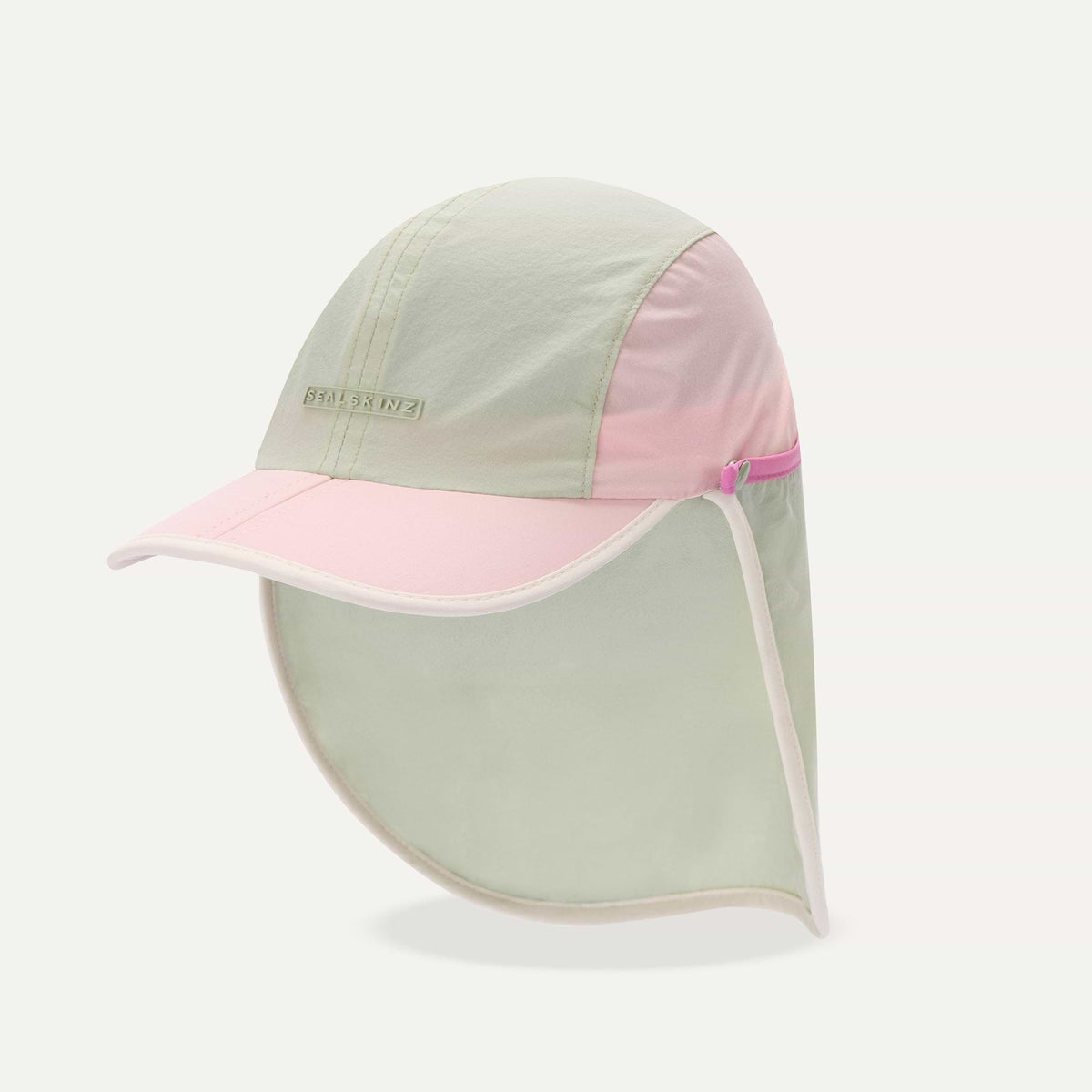 SEALSKINZ Broomhill Kid's Foldable Cap with Neck Protector - product view 2