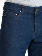 Load image into Gallery viewer, BRUHL Mens Genua III B Light Ring Denim Jeans - Dark Blue
