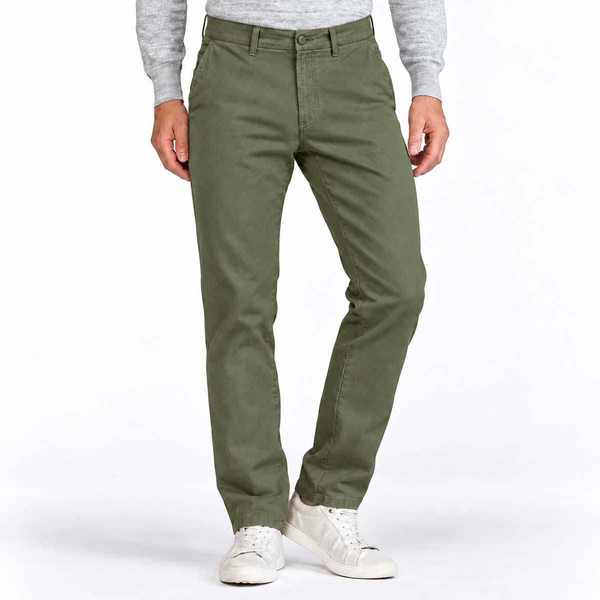 BRUHL Parma B Chinos - Pima Cotton - Green