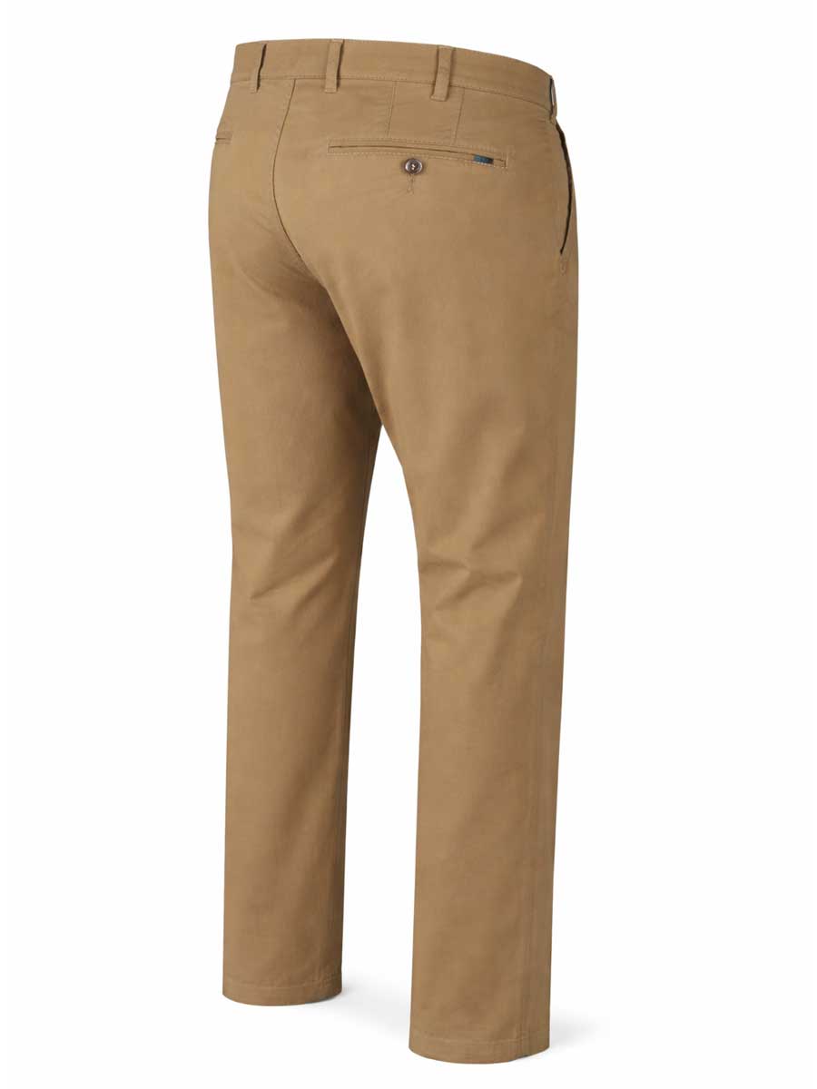 BRUHL Parma B Stretch Cotton Chino - Men's - Beige