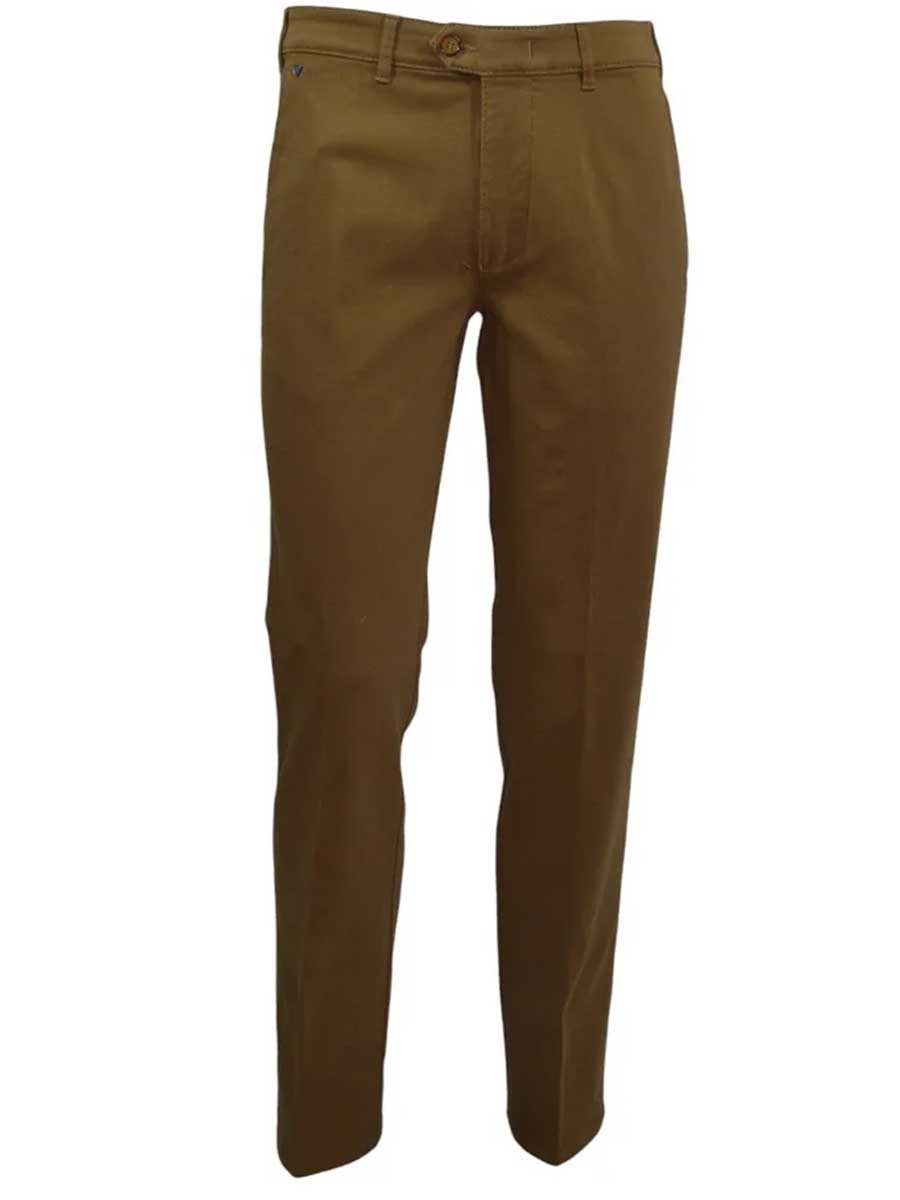 BRUHL Parma B Stretch Cotton Chino - Men's - Sand
