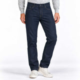 BRUHL York DO 5 Pocket Denim Chinos - Dark Blue Stone