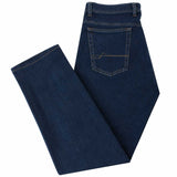 BRUHL York DO 5 Pocket Denim Chinos - Dark Blue Stone