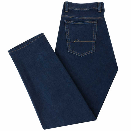 BRUHL York DO 5 Pocket Denim Chinos - Dark Blue Stone