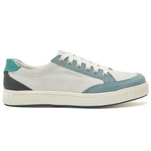Load image into Gallery viewer, CHATHAM Fingle G2 Premium Leather Court-Style Trainers - Women&#39;s - White / Blue
