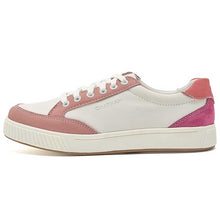 Load image into Gallery viewer, CHATHAM Fingle G2 Premium Leather Court-Style Trainers - Women&#39;s - White / Pink
