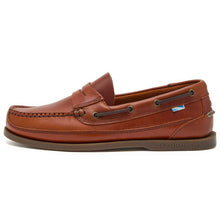 Load image into Gallery viewer, CHATHAM Gaff II G2 Slip-On Leather Deck Shoes - Mens - Chestnut
