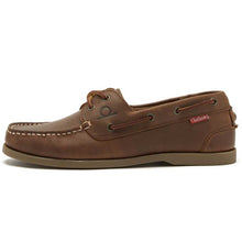 Load image into Gallery viewer, CHATHAM Galley II Leather Boat Shoes - Men&#39;s - Dark Tan
