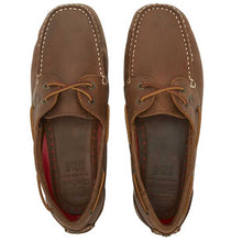 Load image into Gallery viewer, CHATHAM Galley II Leather Boat Shoes - Men&#39;s - Dark Tan
