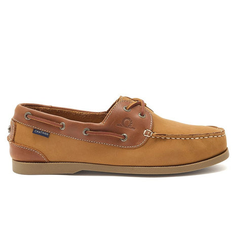 CHATHAM Galley II Leather Boat Shoes - Men's - Tan