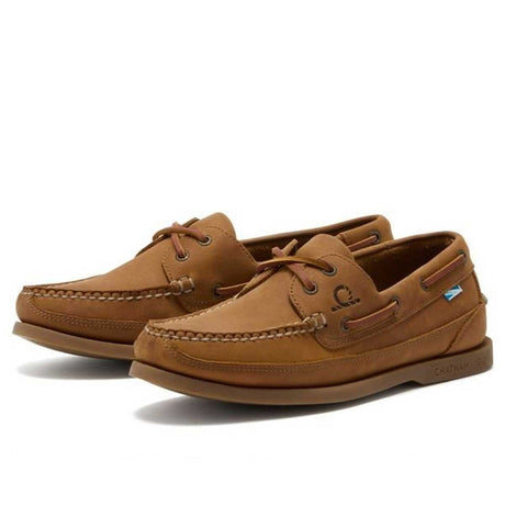 CHATHAM Kayak II G2 Leather Deck Shoes - Mens - Walnut