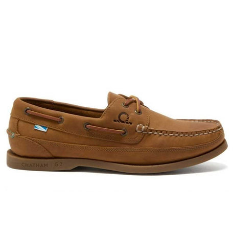 CHATHAM Kayak II G2 Leather Deck Shoes - Mens - Walnut