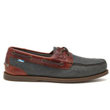 CHATHAM Ladies Bermuda G2 Leather Boat Shoes - Navy/Seahorse