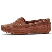 Load image into Gallery viewer, CHATHAM Ladies Cromer Driving Moccasins - Dark Tan
