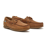 CHATHAM Ladies Deck II G2 Leather Boat Shoes - Walnut