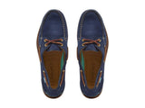 CHATHAM Ladies Lyme G2 Leather Boat Shoes - Navy