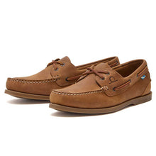 Load image into Gallery viewer, CHATHAM Mens Deck II G2 Leather Boat Shoes - Walnut
