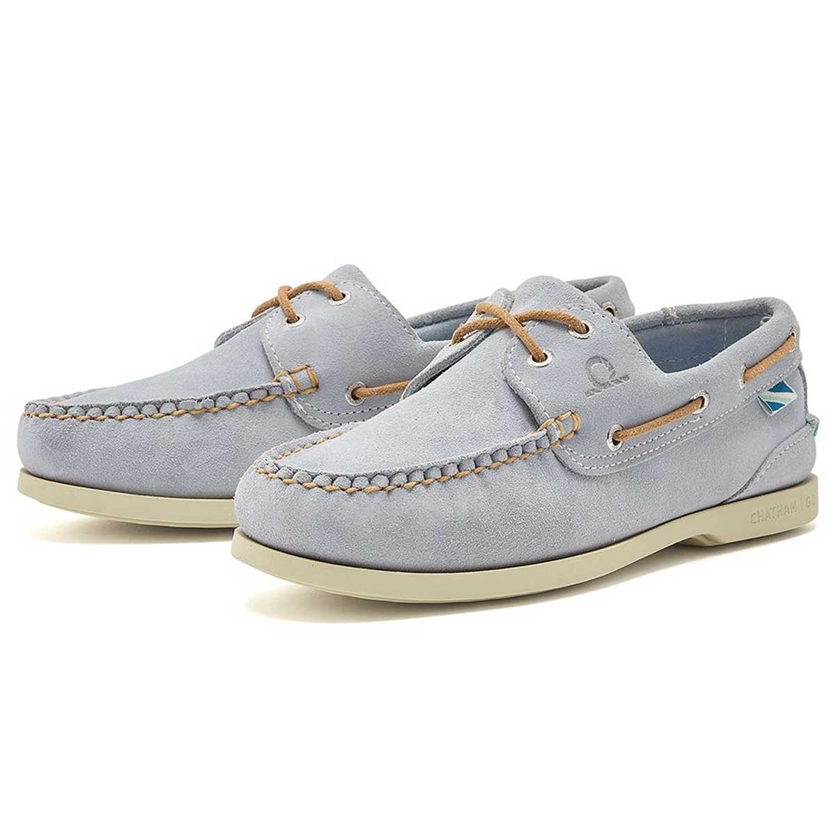 CHATHAM Pippa II G2 Leather Boat Shoes - Women's - Lavender Suede
