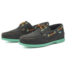 Load image into Gallery viewer, CHATHAM Pippa II G2 Leather Boat Shoes - Women&#39;s - Navy / Aqua
