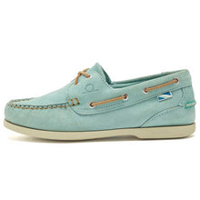 Load image into Gallery viewer, CHATHAM Pippa II G2 Repello Boat Shoes - Women&#39;s - Pale Jade Suede
