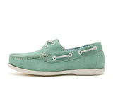 CHATHAM x JOULES Jetty Canvas Boat Shoes - Women's - Green