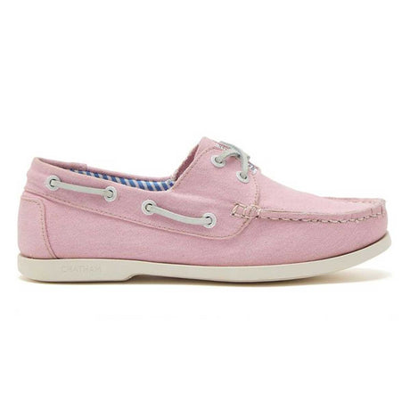 CHATHAM x JOULES Jetty Canvas Boat Shoes - Women's - Pink