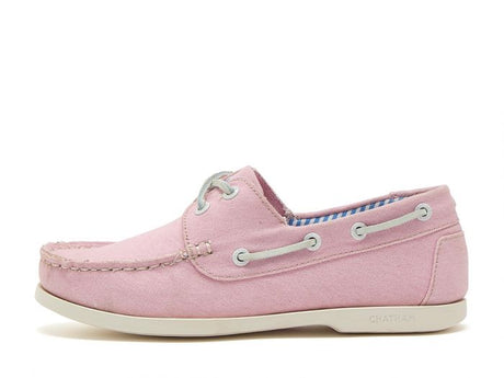 CHATHAM x JOULES Jetty Canvas Boat Shoes - Women's - Pink