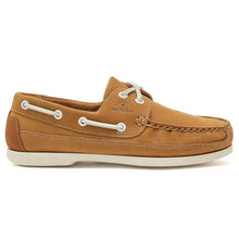 Load image into Gallery viewer, CHATHAM x JOULES Pier Premium Nubuck Boat Shoes - Women&#39;s - Tan
