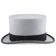 Load image into Gallery viewer, CHRISTYS&#39; Ascot Fur Felt Top Hat - Grey
