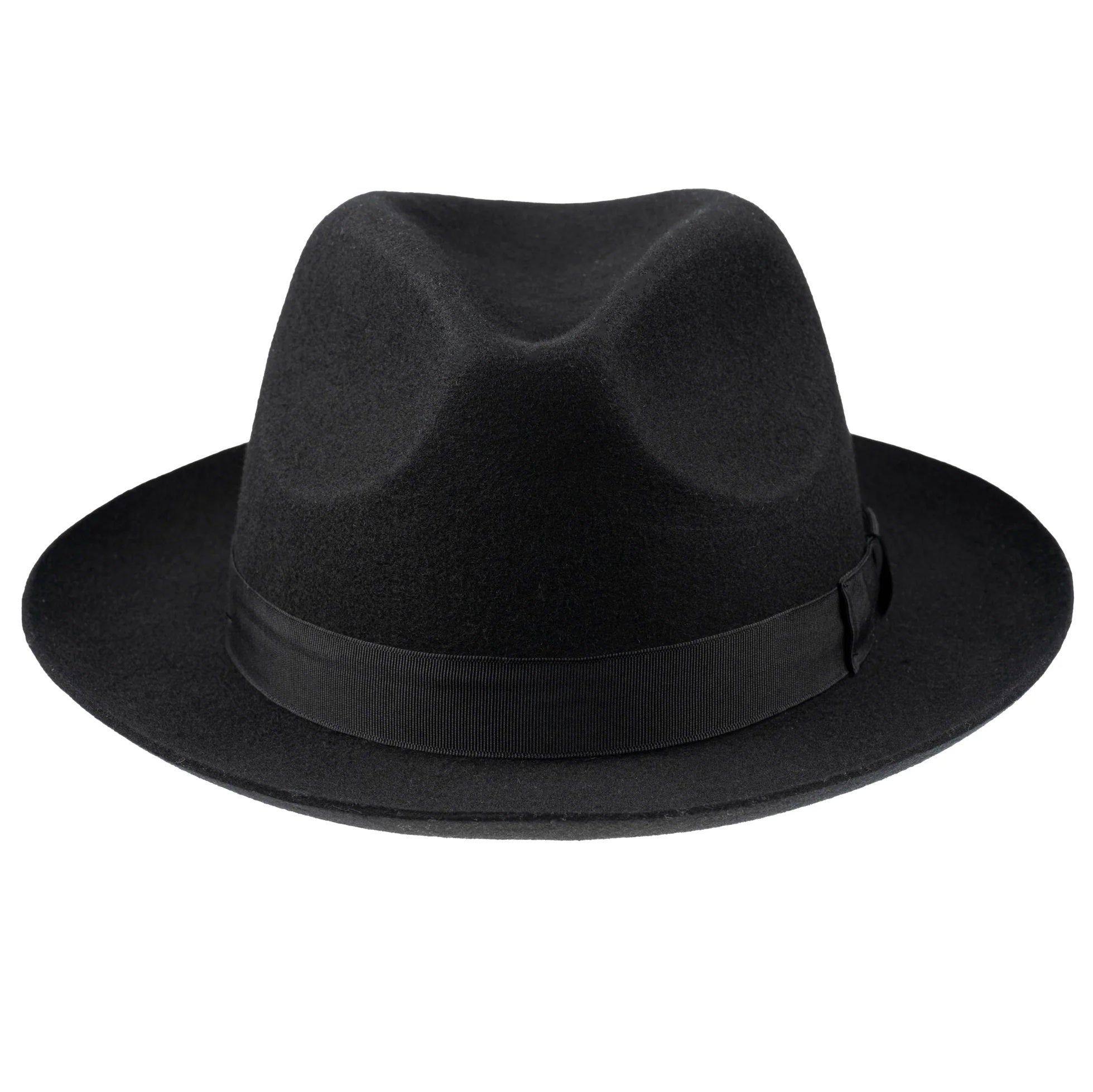 CHRISTYS' Chepstow Wool Felt Fedora Hat - Black