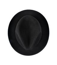 Load image into Gallery viewer, CHRISTYS&#39; Chepstow Wool Felt Fedora Hat - Black
