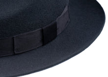 Load image into Gallery viewer, CHRISTYS&#39; Chepstow Wool Felt Fedora Hat - Navy
