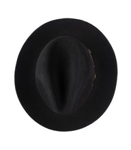 Load image into Gallery viewer, CHRISTYS&#39; Crushable Wool Felt Safari Hat - Black

