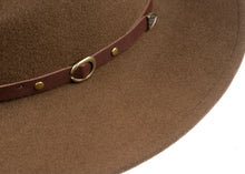 Load image into Gallery viewer, CHRISTYS&#39; Crushable Wool Felt Safari Hat - Brown

