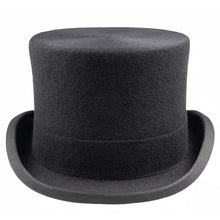 Load image into Gallery viewer, CHRISTYS&#39; Wool Felt Top Hat - Black
