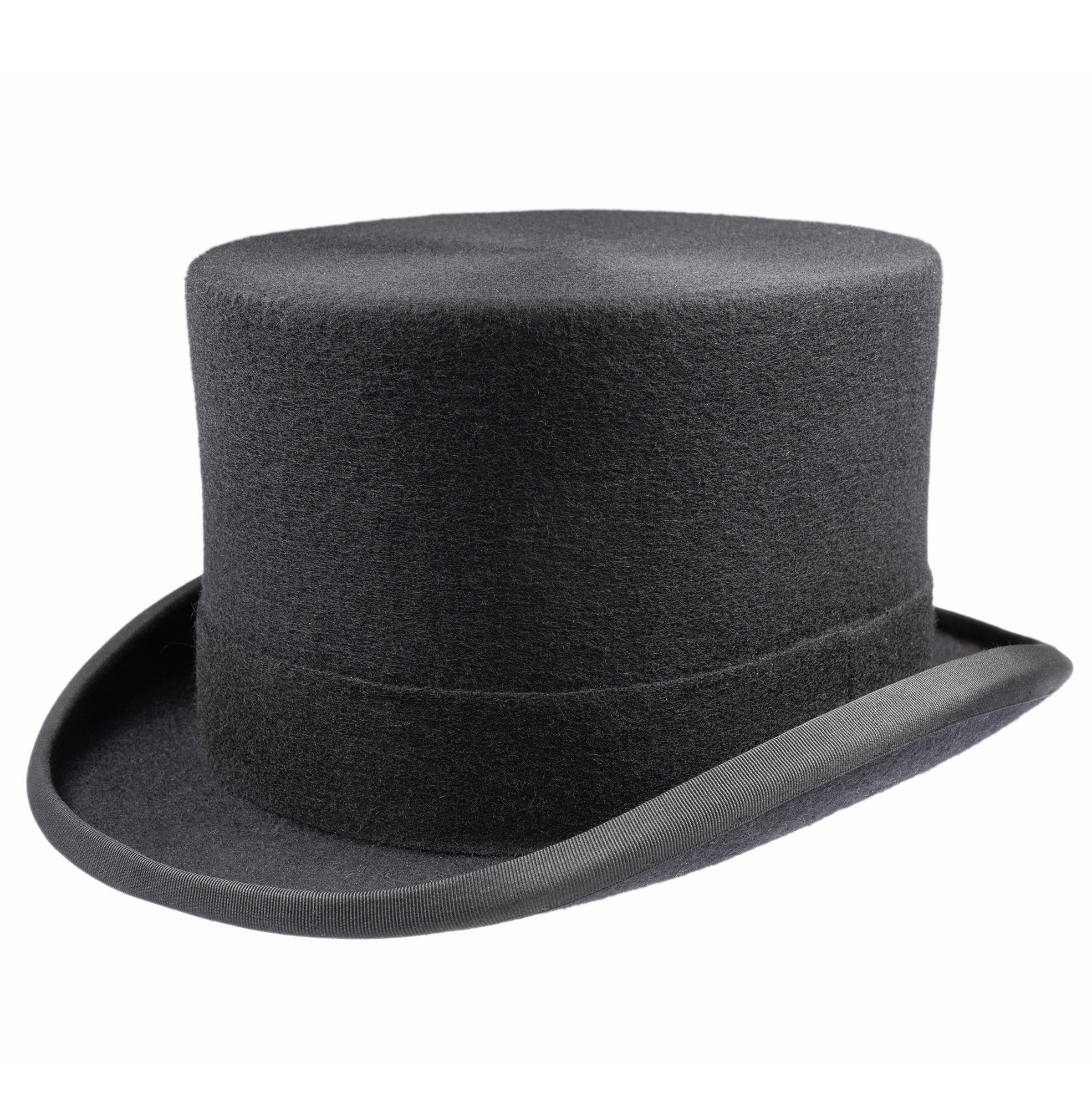 CHRISTYS' Wool Felt Top Hat - Black