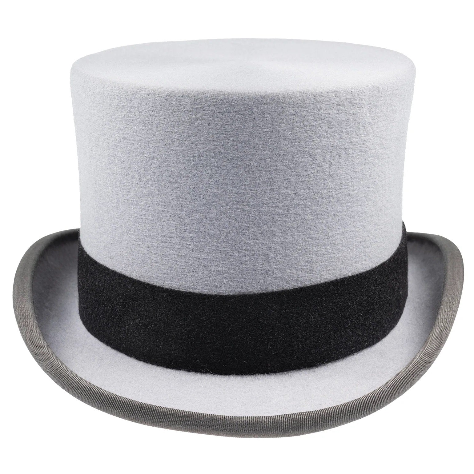 CHRISTYS' Wool Felt Top Hat - Grey