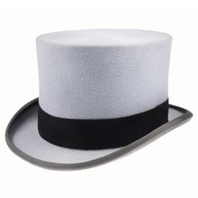 Load image into Gallery viewer, CHRISTYS&#39; Wool Felt Top Hat - Grey
