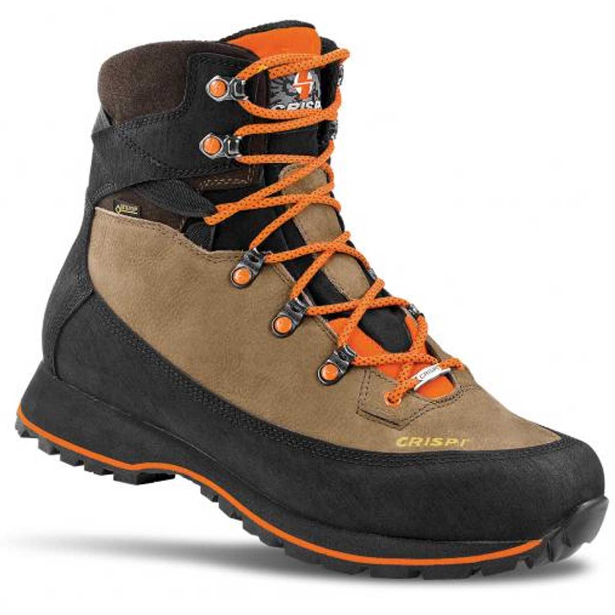 CRISPI Lapponia EVO GTX Mens Gore Tex Hunting Boots Hazelnut A Farley