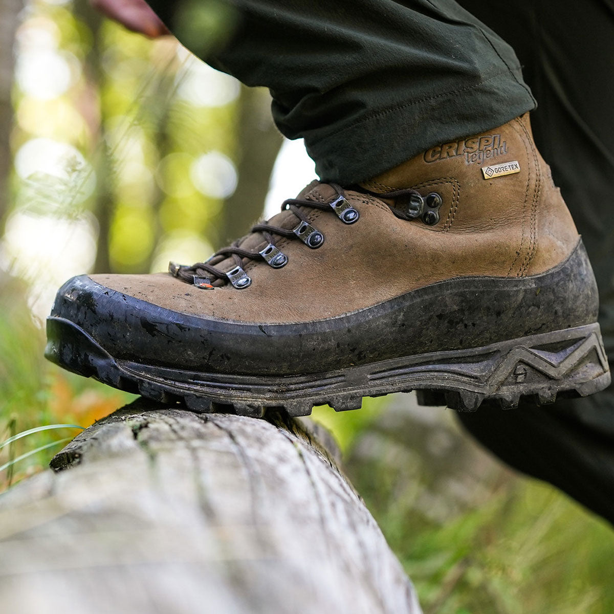 CRISPI Nevada Legend GTX Boots - Mens Gore-Tex Hunting Boots - Forest