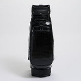 G/FORE Limited Release Croc-Embossed Leather Tour Bag – Onyx