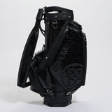 G/FORE Limited Release Croc-Embossed Leather Tour Bag – Onyx – Image 3