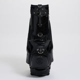 G/FORE Limited Release Croc-Embossed Leather Tour Bag – Onyx – Image 4